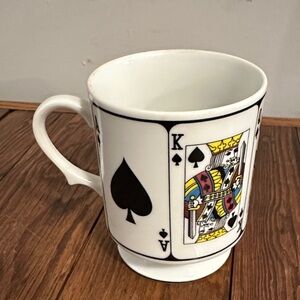 King of Spades Playing Card Mug